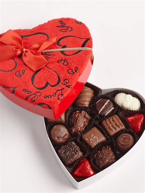 Sweet Love Heart Box Custom Handmade Chocolates And Ts By Chocolate