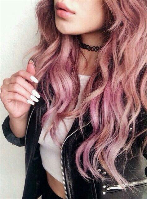 Beautiful Colored Hair Cute Cute Girl Dyed Hair