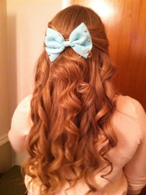 Cute Bow From Claires Bow Hairstyle Hair Styles Cute Hairstyles