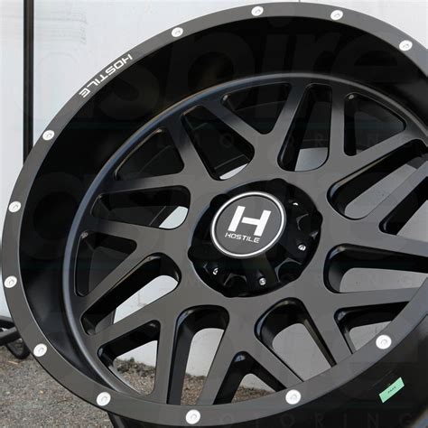 Hostile Wheels H108 Sprocket Full Black Aspire Motoring