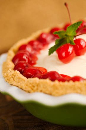 Pour the filling into the pie crust and bake for 50 minutes or until center is set. Cherry Cream Cheese Pie | Paula Deen