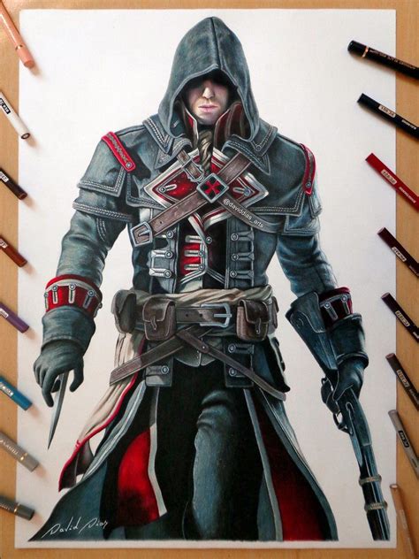 Shay Cormac Assassins Creed Rogue By Daviddiasprdeviantart