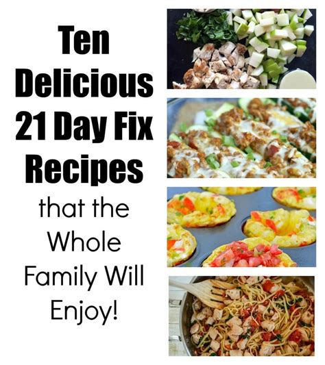 21 Day Fix Recipes Breakfast Dandk Organizer