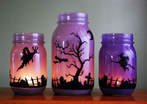 30+ Ideas For Halloween Decoration Mason Jars to Impress ...