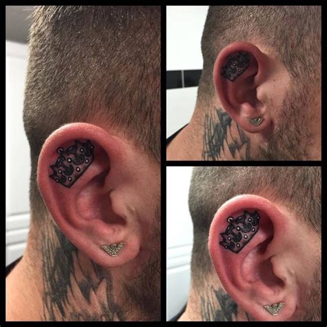 Ear Tattoos For Men Ideas And Inspiration For Guys Feather Tattoos
