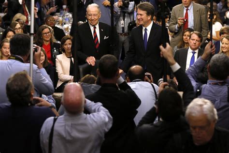 Republicans On Senate Panel Release Explicit Statement About Kavanaugh Accuser S Sex Life