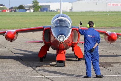 Folland Gnat T1 G Rori Xr538 Gnat Display Team Nort Flickr