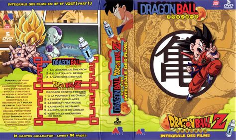 Dragon ball z intégrale vostfr + 18 oav. Jaquette DVD de Dragonball Z GT l'integrale des films ...