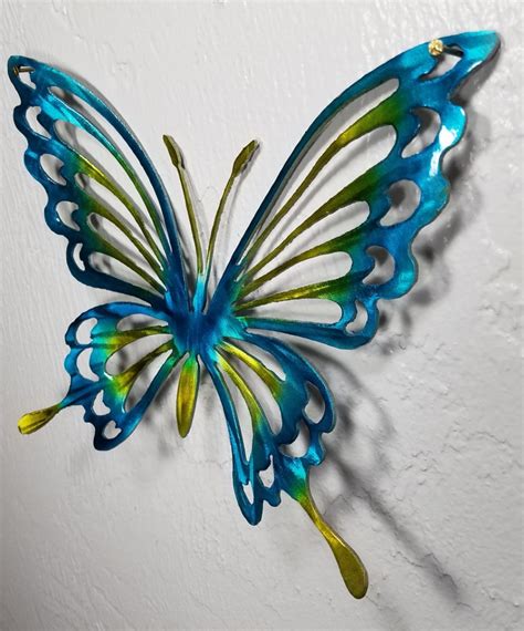 Metal Butterfly Wall Art Butterfly Decor Butterfly Garden Butterfly