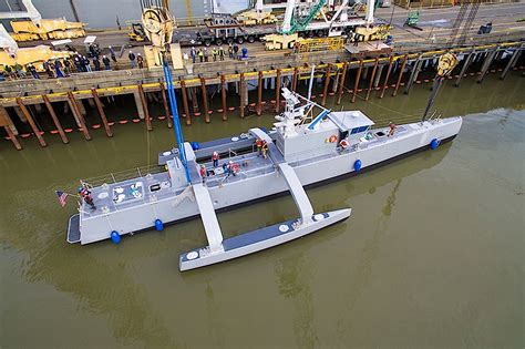 navy s first drone ship unit unmanned surface vessel division one to field sea hunter