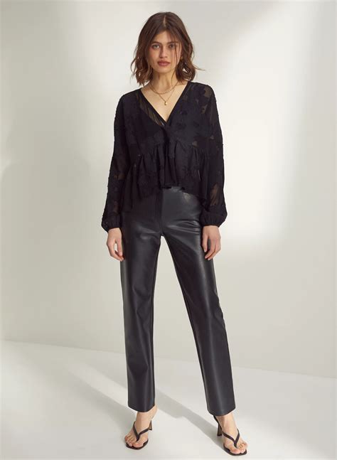 Wilfred Peplum Blouse Aritzia Intl