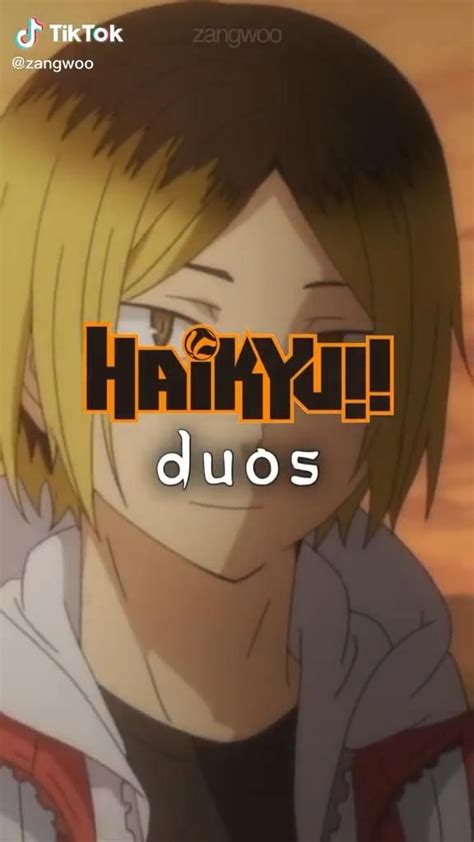 Haikyuu Duos Video Nel 2023 Anime Divertente Amore Anime