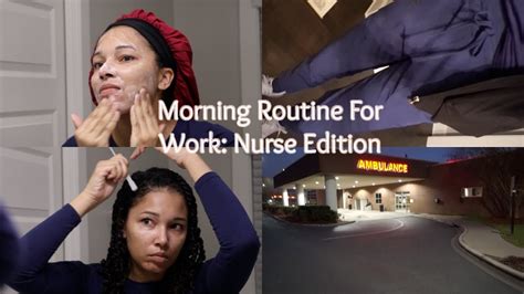Morning Routine For Work Nurse Edition Youtube