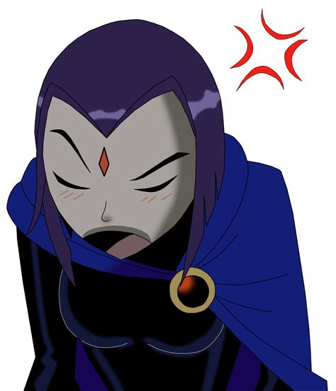 Raven Anime Irritated By Captainedwardteague On Deviantart