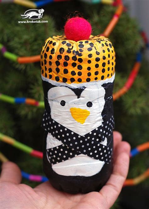 Diy Plastic Bottle Penguin Diy Plastic Bottle Plastic Bottles Diy