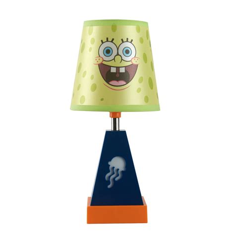 Spongebob 2 In 1 Kids Lamp With Night Light