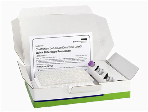 Apotheke adhoc , 02.03.2020 14:34 uhr. foodproof Clostridium botulinum Detection LyoKit BIOTECON ...