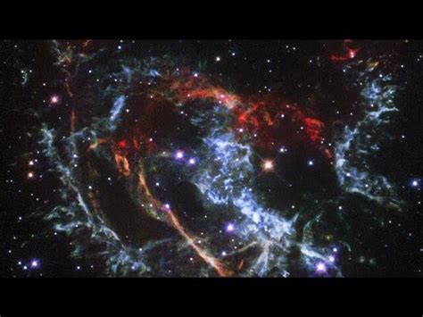 Stunning Supernova Remnant In The Large Magellanic Cloud Hubble Zoom