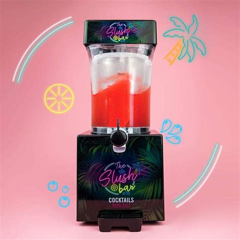 Slush Cocktail Machine Frozen Ice Slushie Drink Maker Home Or Cocktail