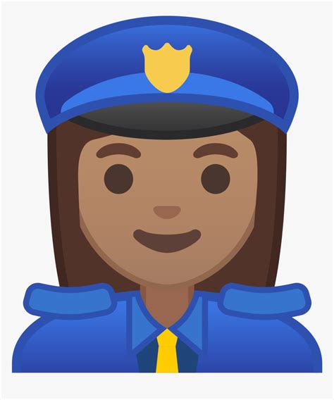 Transparent Traffic Police Clipart Cop Emoji Hd Png Download Kindpng