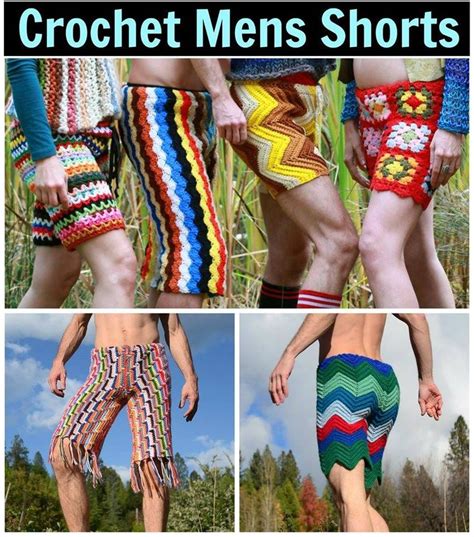 our favorite handpicked finds you ll love to buy the whoot crochet mens shorts crochet