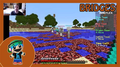 Minecraft The Bridges On Volcanic Islands With Fans Mineplex Youtube