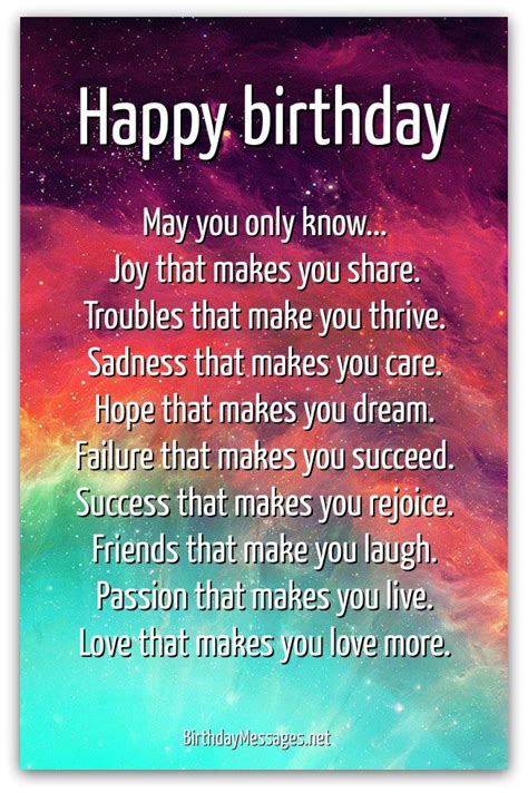 Inspirational Birthday Poems Page 2 Birthday Quotes Inspirational