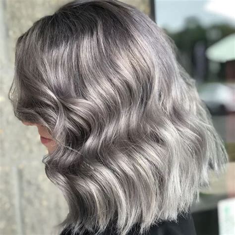 Gorgeous Shades Of Gray Hair Thatll Make You Rethink Those Root Touch Ups Ash Grey Hair Grey