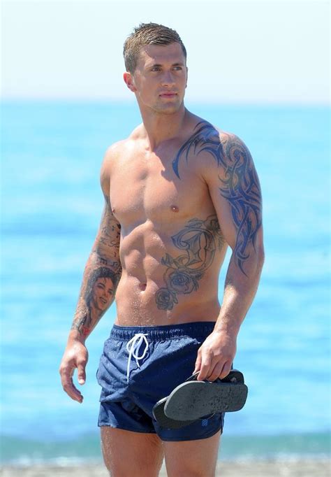 Towie Hunks Dan Osbourne Tom Pearce And Elliot Wright Show Off Their Muscles In Marbella