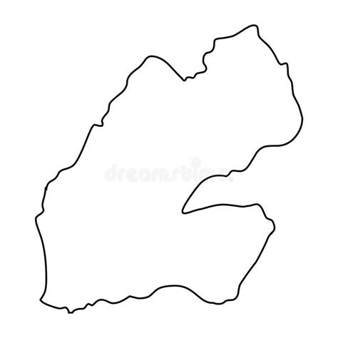 Outline Map Of Djibouti Illustration Stock Illustration Illustration Of Borders Gray 86337996