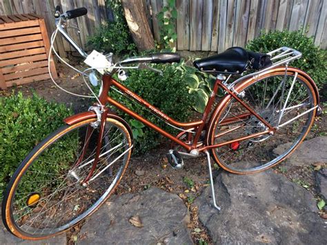Vintage Schwinn 1970s Suburban Womans Step Through Bicycle For Sale In