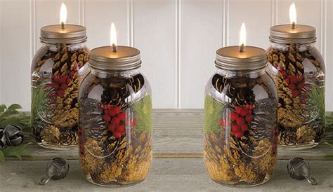 As the daily life for most people is dull. DIY Mason Jar Oil Candles Tutorial | Home Design, Garden ...