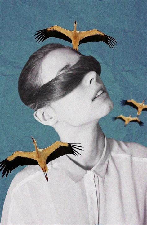 Jenya Vyguzov Harmoniously Flawed Collages Feather Of Me