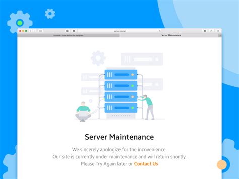 Server Maintenance Uplabs