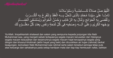 Berikut teks lirik sholawat asyghil arab, latin, dan artinya indonesia lengkap. Sholawat Tafrijiyah Bacaan Arab dan Artinya - Akhwat Muslimah