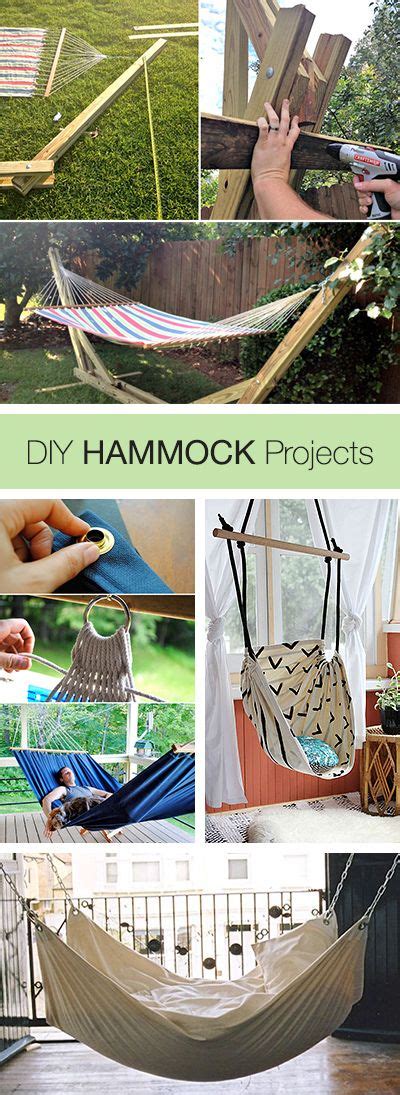 Make Diy Hammocks Diy Hammock Diy Outdoor Diy Projects