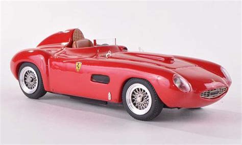 Coche Miniatura Ferrari 375 Mm 143 Jolly Model Mm Guida Centrale Rojo