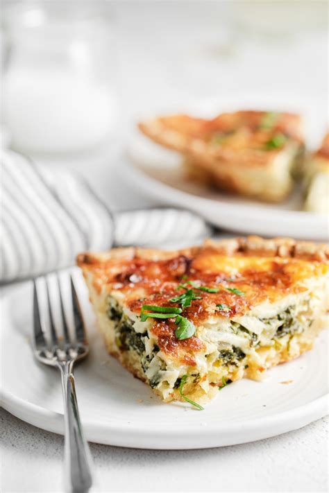 Easy Spinach Quiche Ready In Under 1 Hour Fit Foodie Finds
