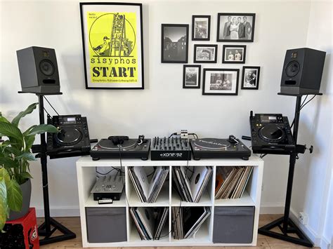 My Home Setup And Yes Those Cdj „stands Are Table Attachable