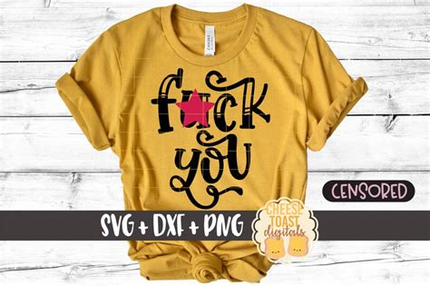 fuck you svg png dxf cut files cuss svg fuck you shirt etsy