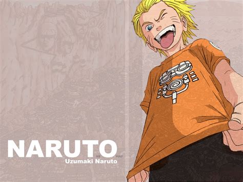 Naruto Orange T Shirt Wallpaper From Naruto Anime