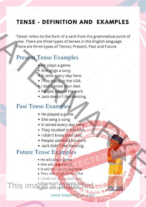 Tense Definition Examples Types And Rules English Grammar