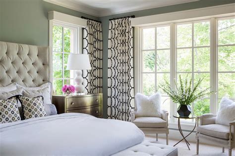 Do you think black and white curtains for bedroom appears nice? Black and White Curtains - Transitional - bedroom ...