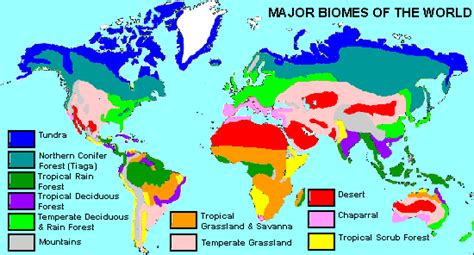 Any biome can comprise a variety of habitats. What is a Biome? - Tundra and Taiga