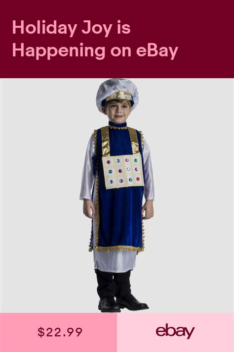 Jewish High Priest Costume Set For Kids By Dress Up America Ebay