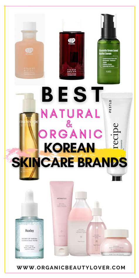 Best Natural And Organic Korean Skincare Brands Organic Beauty Lover