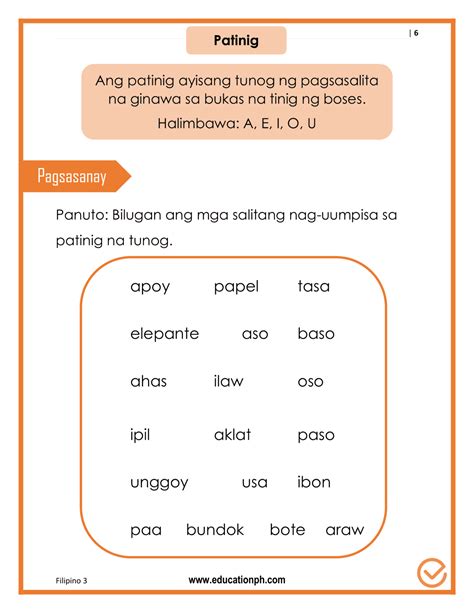 Grade 3 Gramatika Filipino Workbook Education Ph Vrogue
