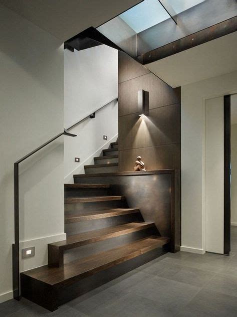 40 Chic Contemporary Living Room Stair Ideas For You With Images