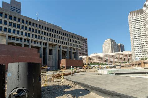 City Hall Plaza Renovations Half Finished According To Architect