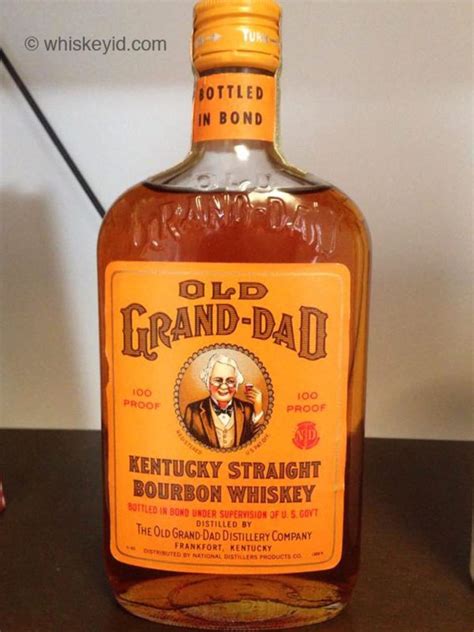 Oldgranddadbondedpint1961front Whiskey Id Identify Vintage